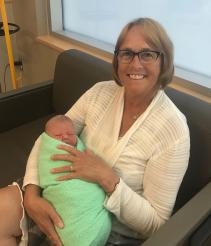 Brenda and grandbaby